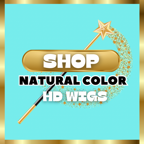 Natural Color HD Wigs